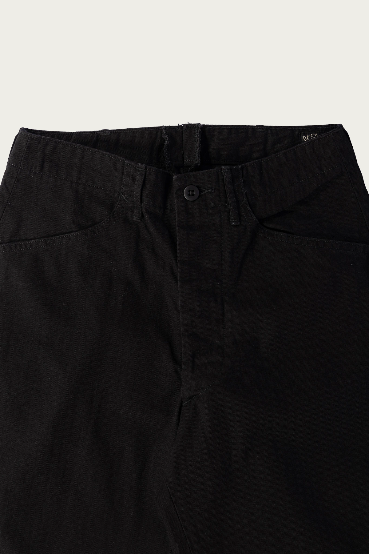 orSlow - U.S. Navy Wide-Fit Utility Pants - Black - Canoe Club