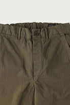 orSlow - Wide Fit French Work Pants - Army Green - Canoe Club
