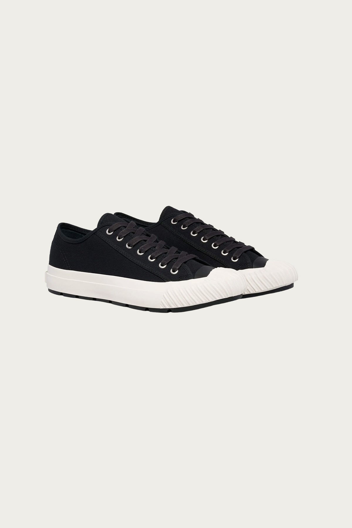 P.F. Flyers - Grounder Lo - Black/Sea Salt - Canoe Club