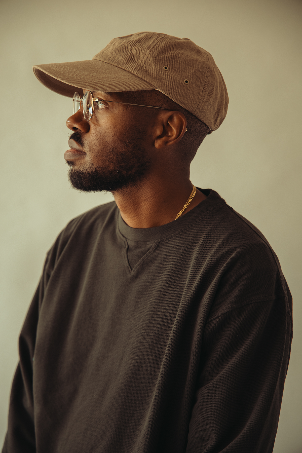 Phigvel - Drill Cloth Field Cap - Smoke Khaki - Canoe Club