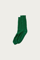Rototo - Folk Crochet Socks - Green - Canoe Club