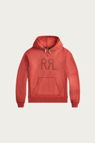 RRL - RRL Ranch Logo Hoodie - New Brick - Canoe Club