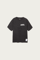 Satisfy Running - MothTech T-Shirt - Aged Black - Canoe Club