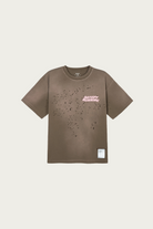 Satisfy Running - MothTech T-Shirt - Sun Bleached Rain Drum - Canoe Club