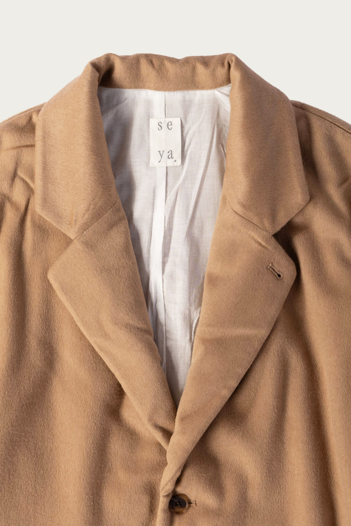 Seya - Camel On Camel Jacket - Natural - Canoe Club