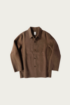 Seya - Double Face Work Jacket - Natural Brown - Canoe Club