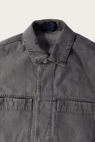 Stone Island - Biker Jacket - Grey Light Wash - Canoe Club