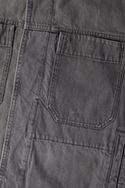 Stone Island - Biker Jacket - Grey Light Wash - Canoe Club