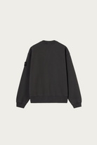 Stone Island - Brushed Organic Cotton Fleece Crewneck Sweatshirt - Black - Canoe Club