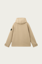 Stone Island - Heavy Melton Short Parka w/ Toggle Buttons - Biscuit - Canoe Club