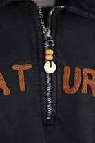 Story Mfg. - Geo Pullover - Faded Black - Canoe Club