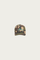 Stüssy - Big Stock Mid Depth Cap - Camo - Canoe Club