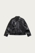 Stüssy - Garage Jacket Leather - Black - Canoe Club