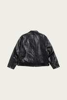 Stüssy - Garage Jacket Leather - Black - Canoe Club