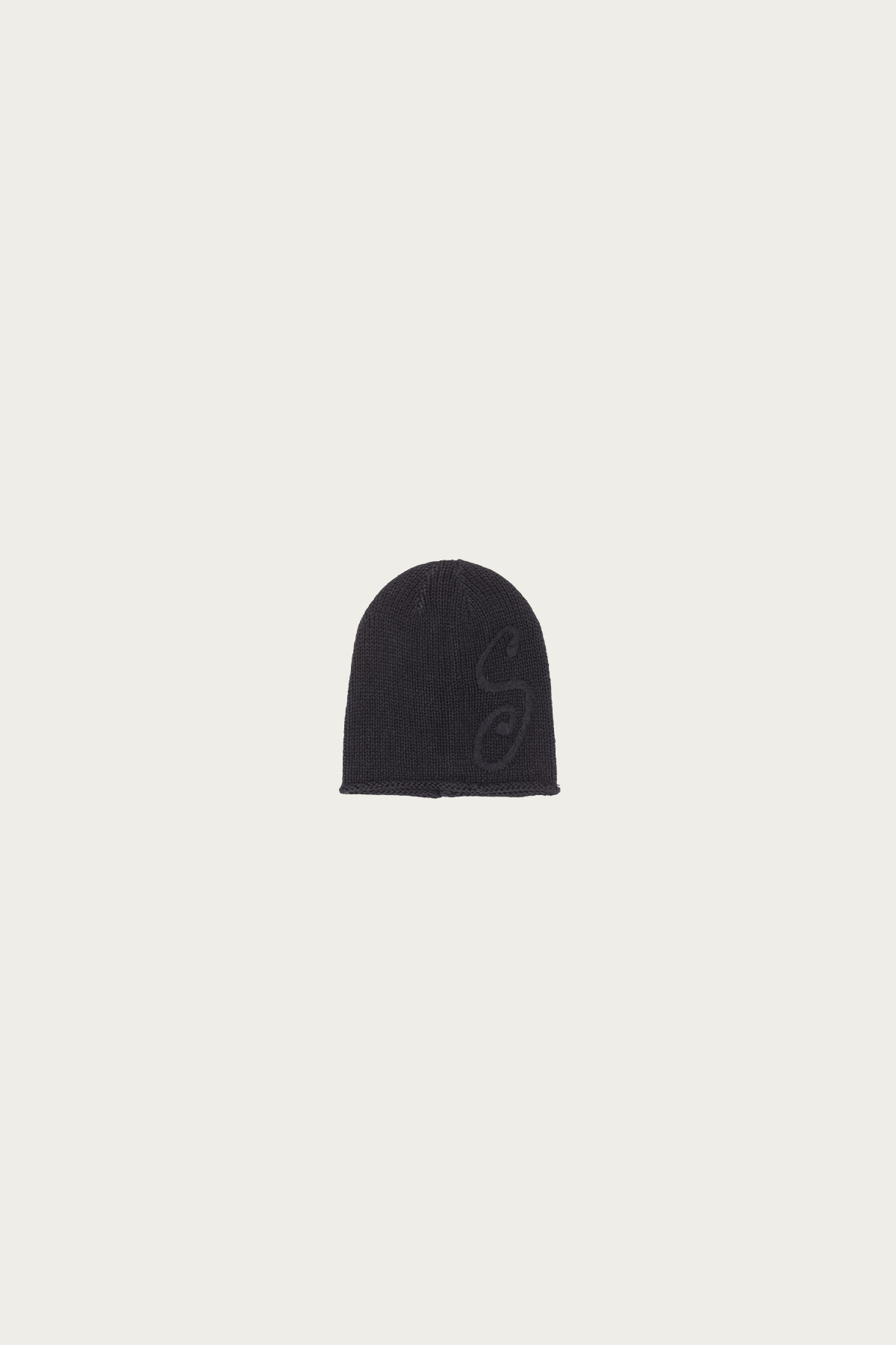 Stüssy - S Knit Skullcap - Black - Canoe Club