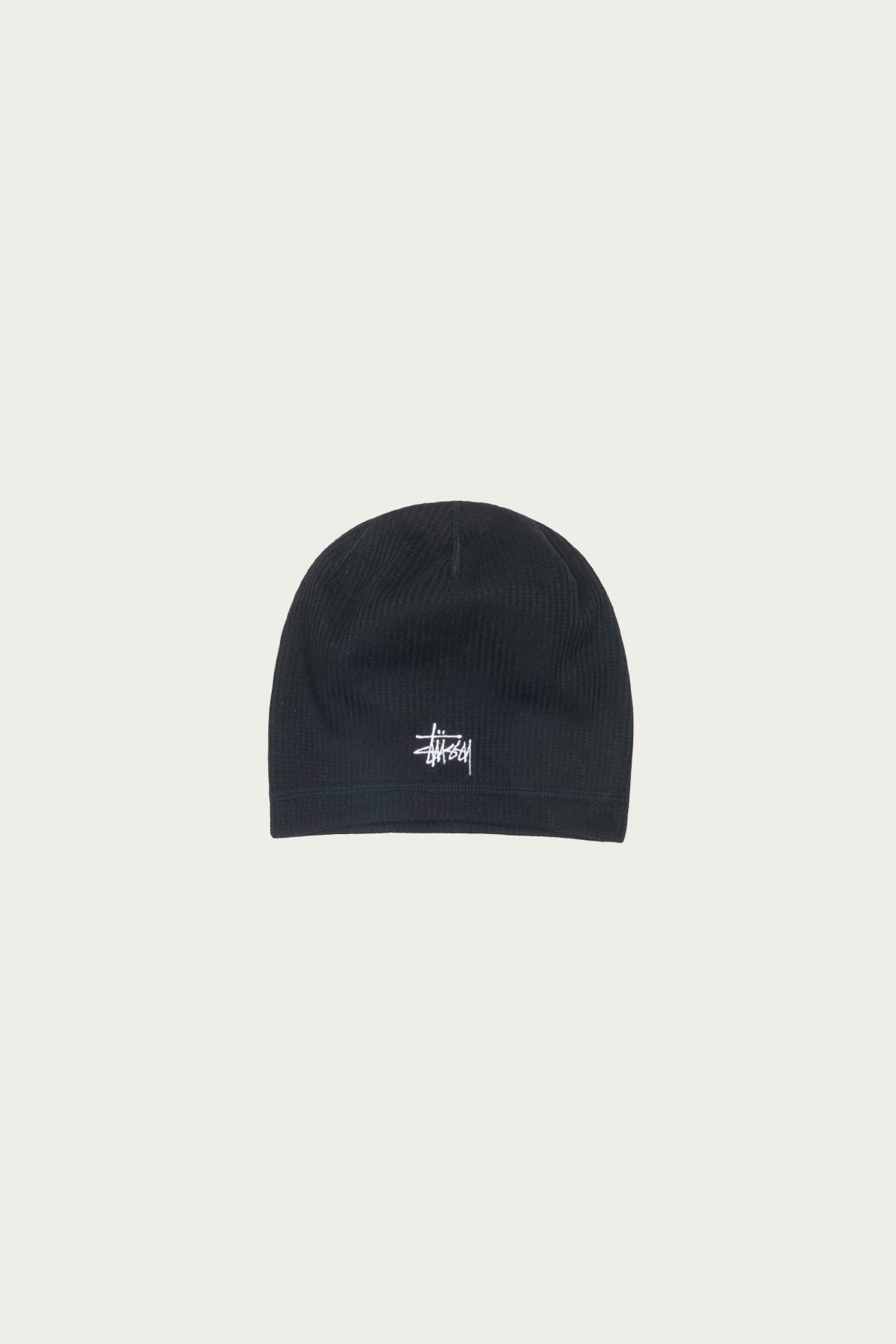 Stüssy - Skullcap Waffle - Black - Canoe Club
