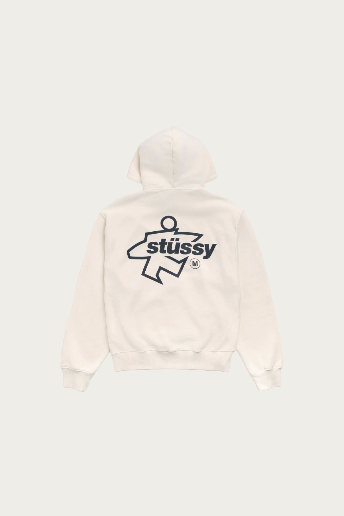 Stüssy - Surf Size Garment Dyed Zip Hood - Bone - Canoe Club