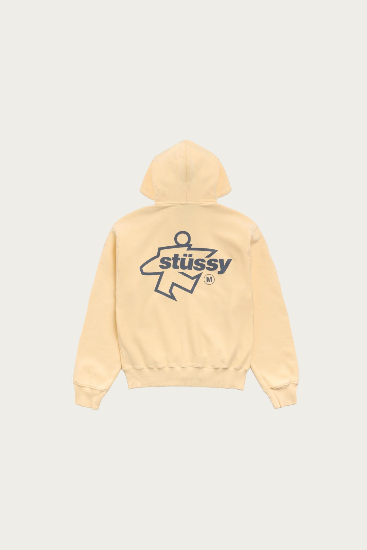 Stüssy - Surf Size Garment Dyed Zip Hood - Gold - Canoe Club