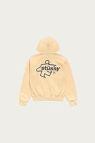 Stüssy - Surf Size Garment Dyed Zip Hood - Gold - Canoe Club