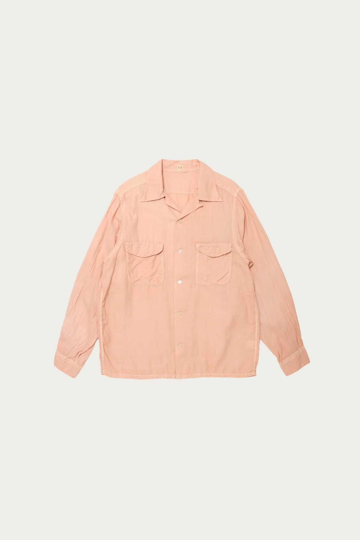 Taiga Takahashi - Lot. 101 Open Collar Shirt - Sakura - Canoe Club