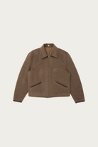 Taiga Takahashi - Lot. 332 Leather-Piped Cuff Sports Jacket - Beige - Canoe Club