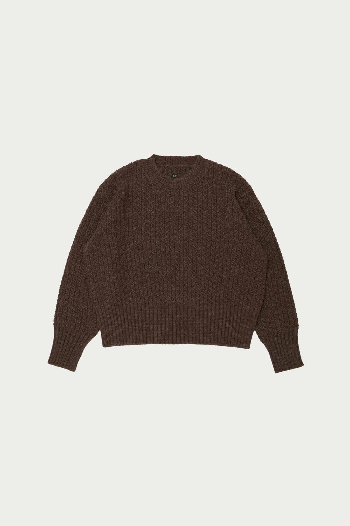 Taiga Takahashi - Lot. 525 Crewneck Sweater - Brown - Canoe Club