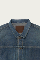 Taiga Takahashi - Lot. 720 Damaged Denim Jacket c.1930's - Damaged Indigo - Canoe Club
