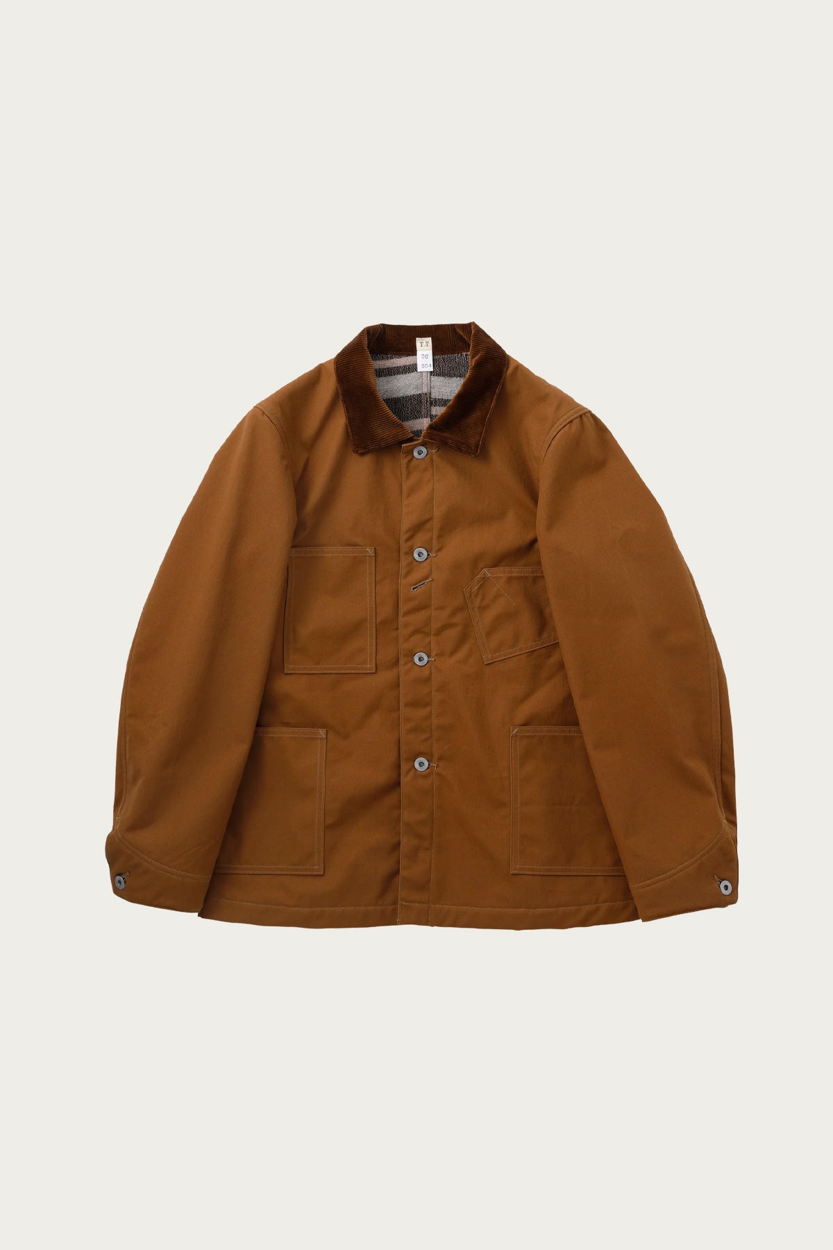Taiga Takahashi - Lot. 304 Blanket Lining Coverall - Camel - Canoe Club