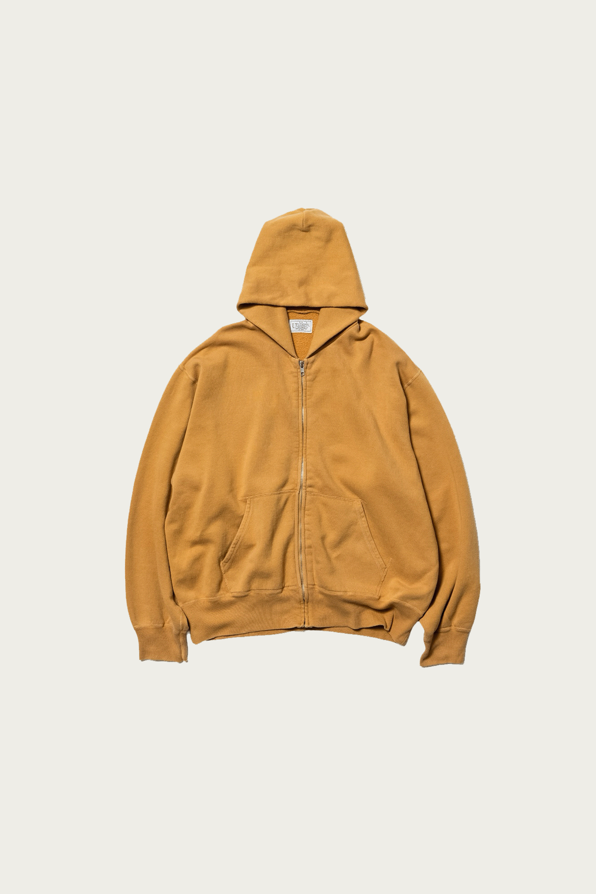 Unlikely Dry Goods - Zip Hoodie - Mustard - Canoe Club