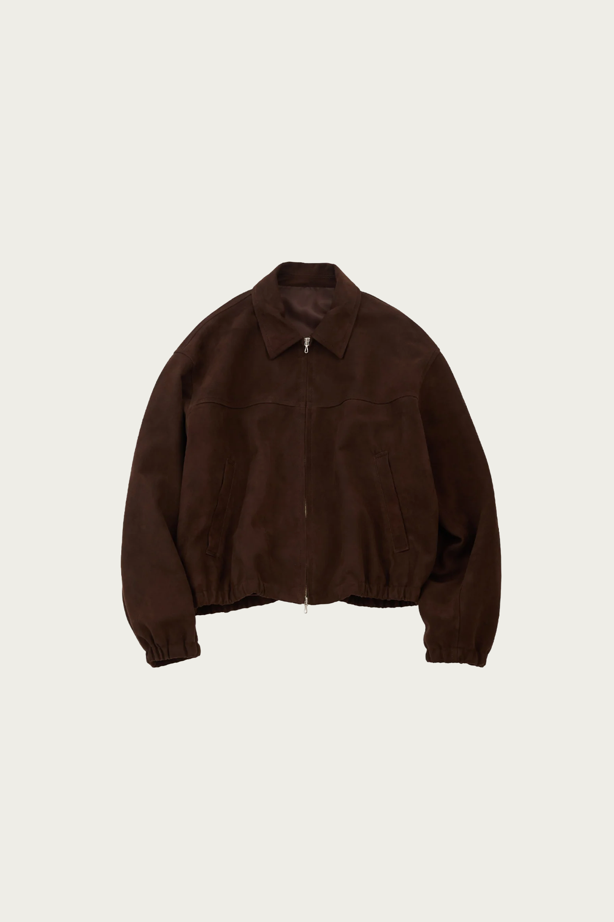 URU - Zip Up Blouson - Choco - Canoe Club