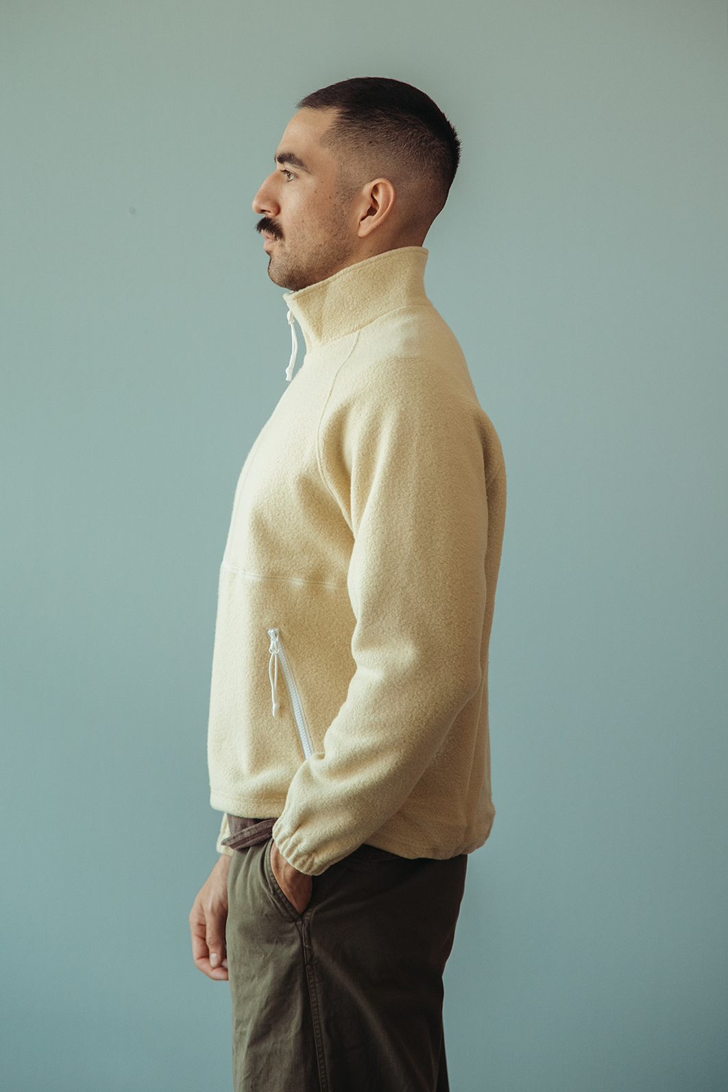 URU - Zip Up Blouson - L.Yellow - Canoe Club