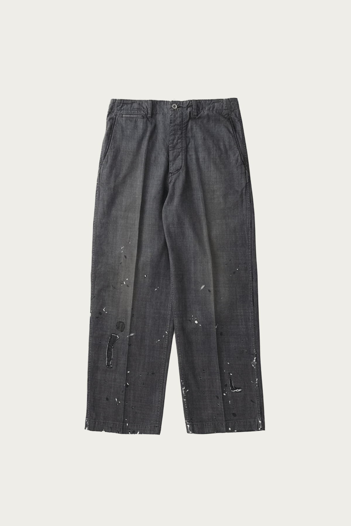 Visvim - (I.C.T.) Broader Chino Crash - Black - Canoe Club