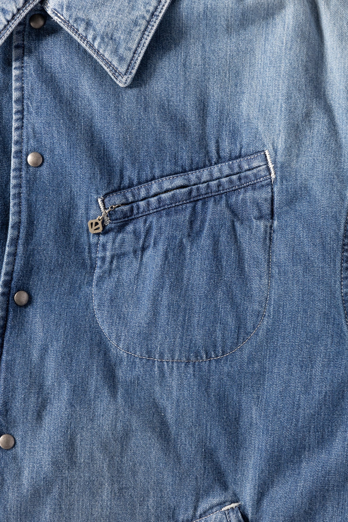 Visvim - SS Coach Down Coverall DMGD - Lt. Indigo - Canoe Club