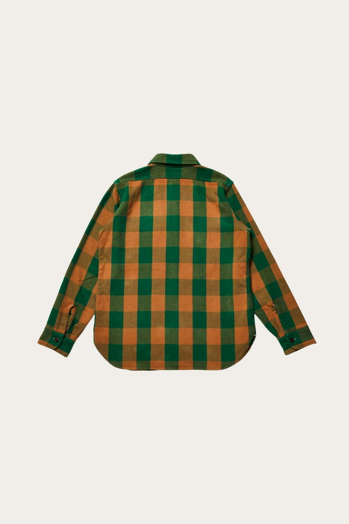 Warehouse & Co. - 3104 Flannel Shirt Pattern F - Brown/Off White - Canoe Club