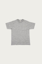 Warehouse & Co. - 4601 Pocket Tee - Heather Grey - Canoe Club