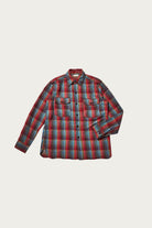 Warehouse & Co. - Lot 3022 Flannel Shirt - Red/Navy/Off White - Canoe Club
