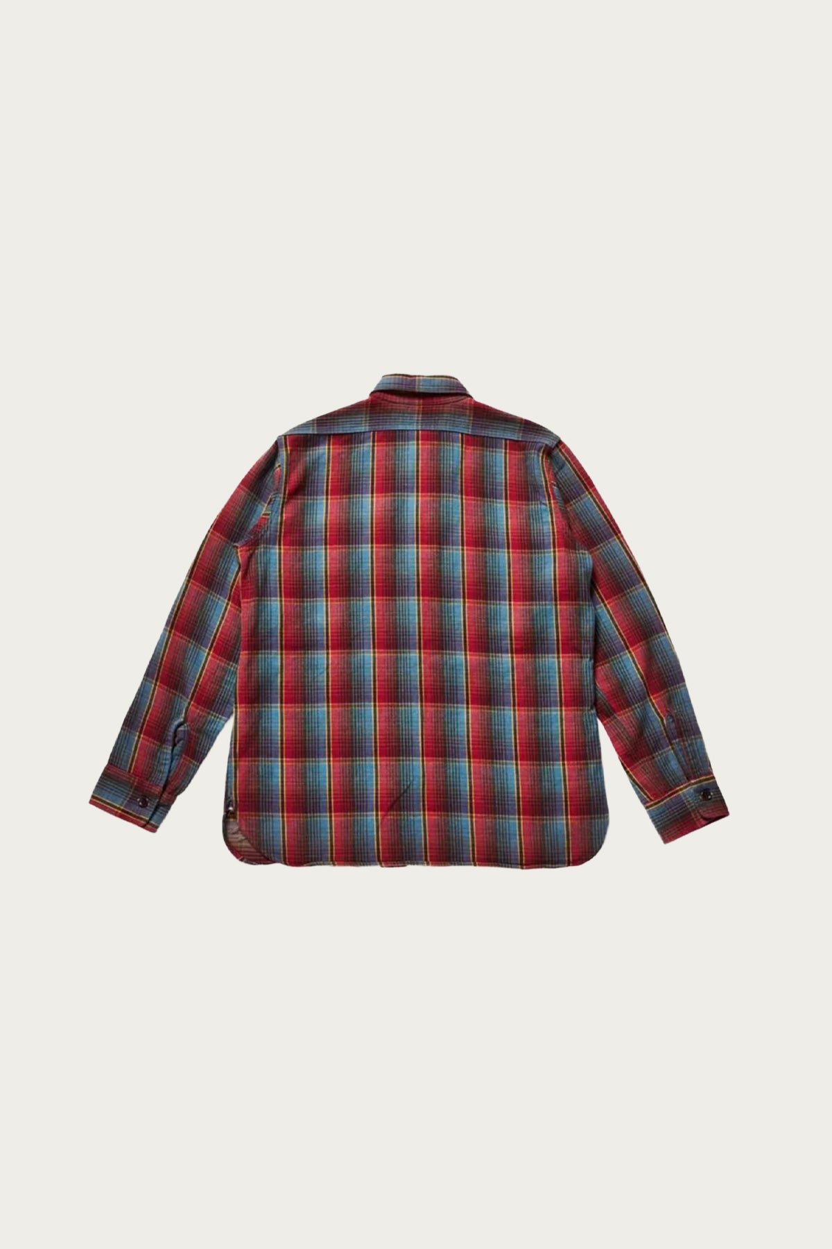 Warehouse & Co. - Lot 3022 Flannel Shirt - Red/Navy/Off White - Canoe Club