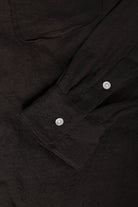 William Frederick - Office Shirt - Black Linen - Canoe Club