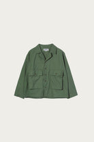 Engineered Garments Workaday - Sea Bees Jacket - Olive Cotton Reversed Sateen - Canoe Club