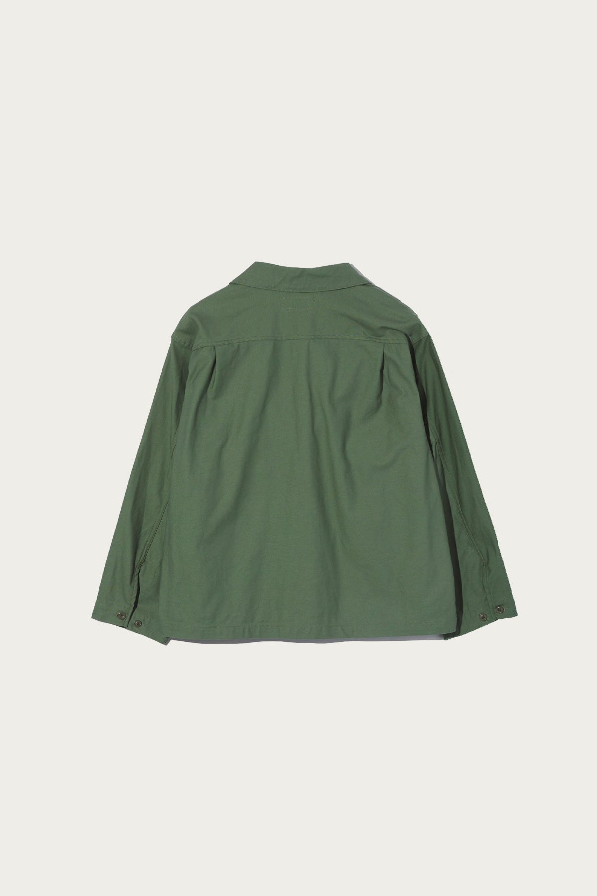 Engineered Garments Workaday - Sea Bees Jacket - Olive Cotton Reversed Sateen - Canoe Club