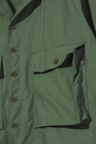 Engineered Garments Workaday - Sea Bees Jacket - Olive Cotton Reversed Sateen - Canoe Club
