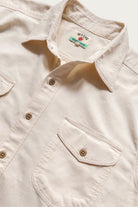 Wythe - Cotton HBT Officer's Shirt - Buttermilk - Canoe Club