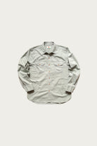 Wythe - Cotton HBT Officer's Shirt - Sage - Canoe Club