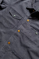 Wythe - Japanese HBT Barn Jacket - Faded Navy - Canoe Club