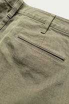 Wythe - Japanese HBT Chinos - Faded Olive - Canoe Club