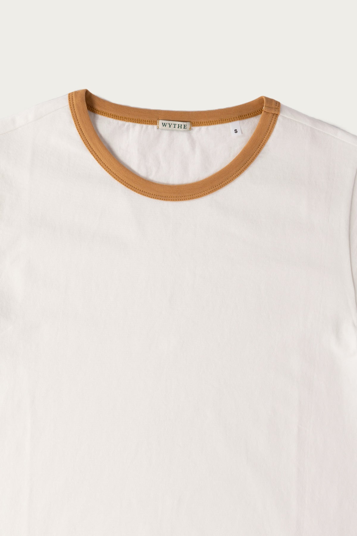 Wythe - Tubular Ringer Tee - Apricot - Canoe Club