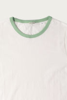 Wythe - Tubular Ringer Tee - Celadon - Canoe Club