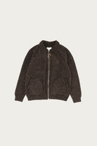 Yoko Sakamoto - Knit Zip Blouson - Brown - Canoe Club