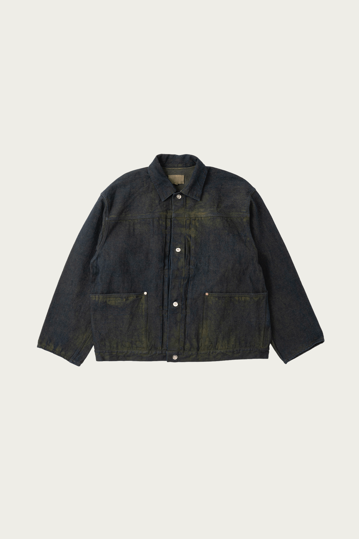 Yoko Sakamoto - Pleats Jacket - Yellow Ochre - Canoe Club