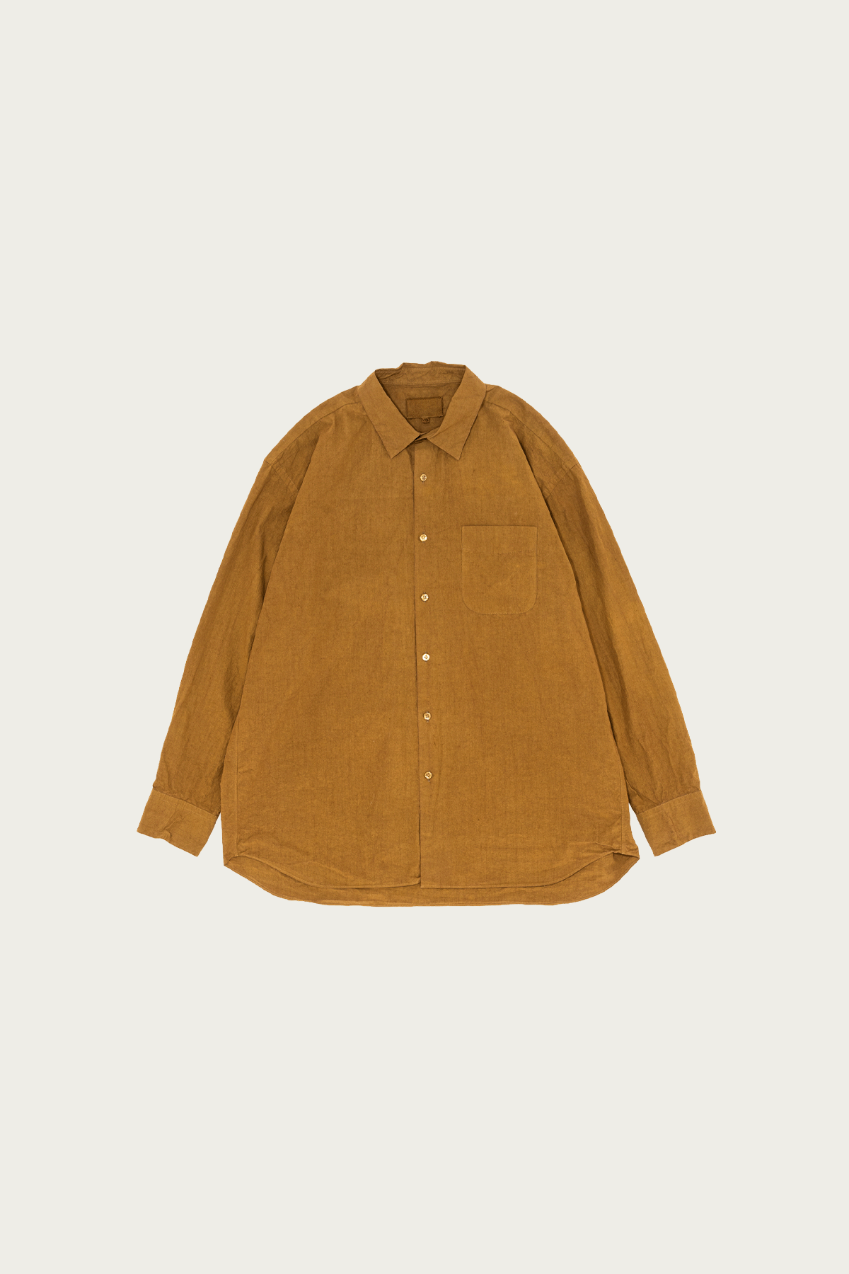 Yoko Sakamoto - Regular Collar Shirt - Amber - Canoe Club